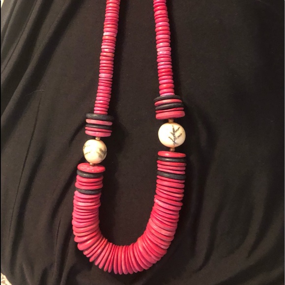 1980s Flat Stacked wooden discs with Asian flair🤩 - Picture 1 of 4